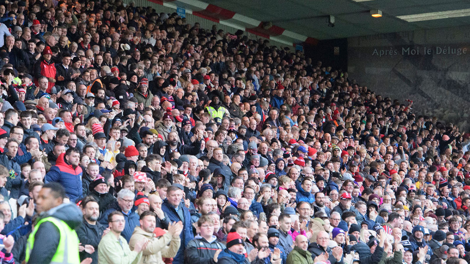 Supporters of Lincoln City FC