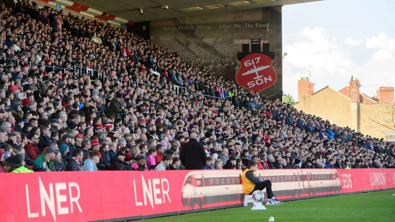 Lincoln City supporters