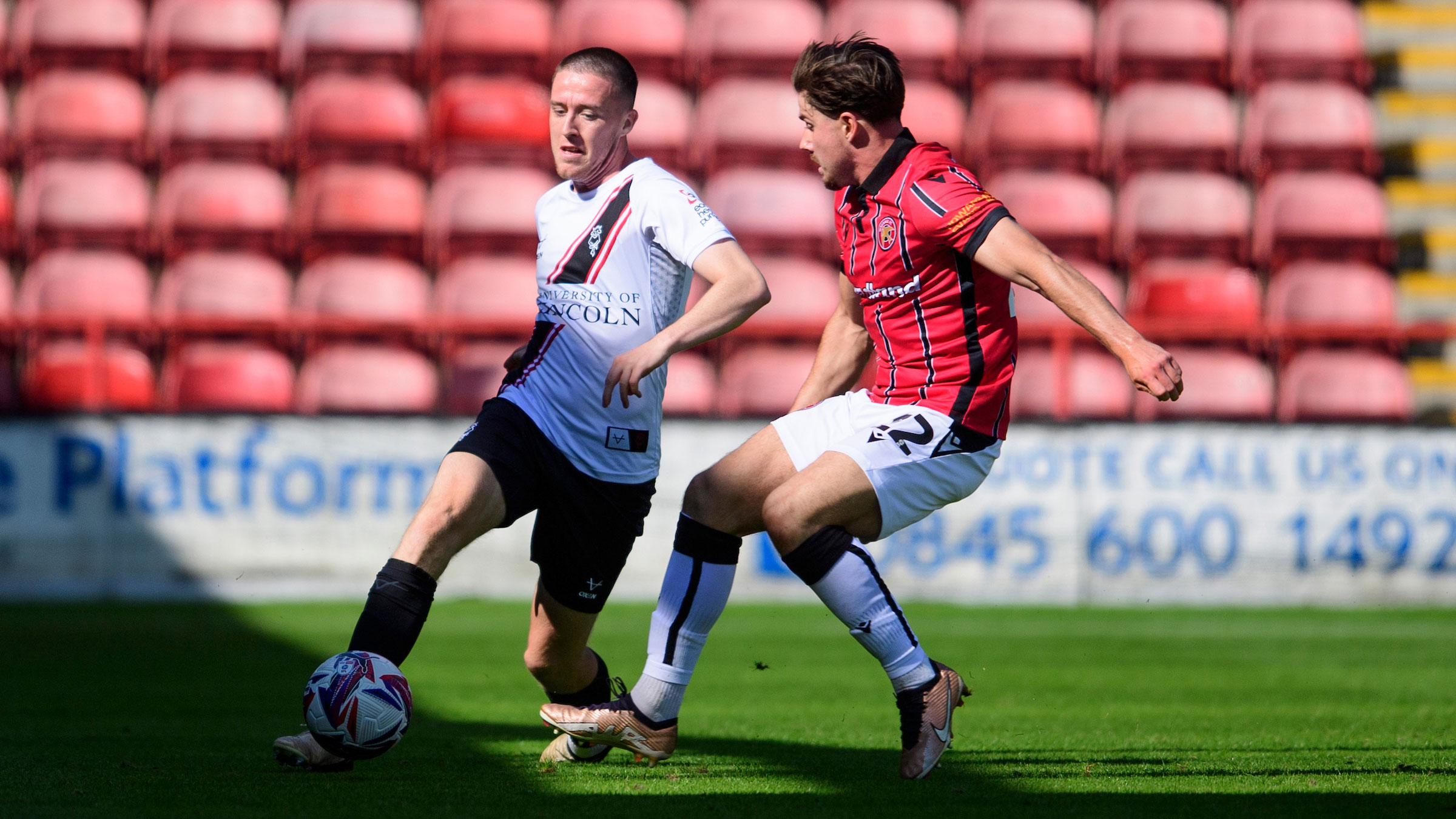 Jack Moylan in action at Walsall.