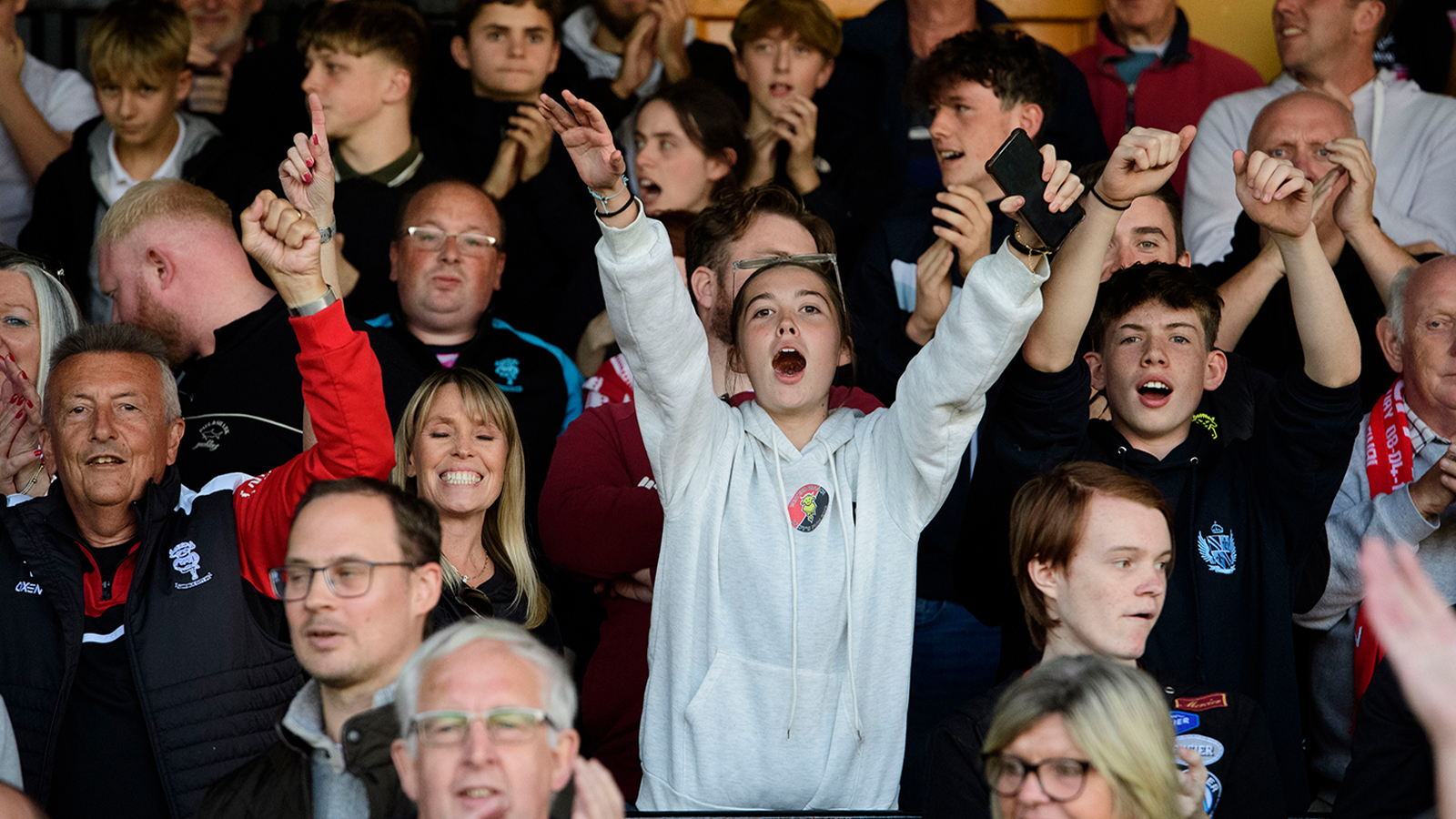 A fan image from City's 2-0 win at Cambridge United