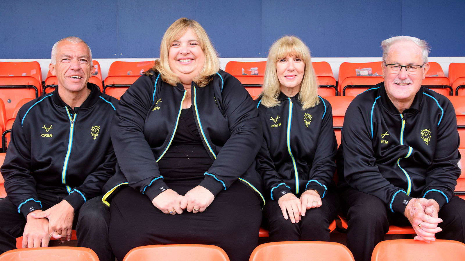 The Imps' Here to Help team of Kevin Morley, Heidi Langham, Libby White and Alan Long