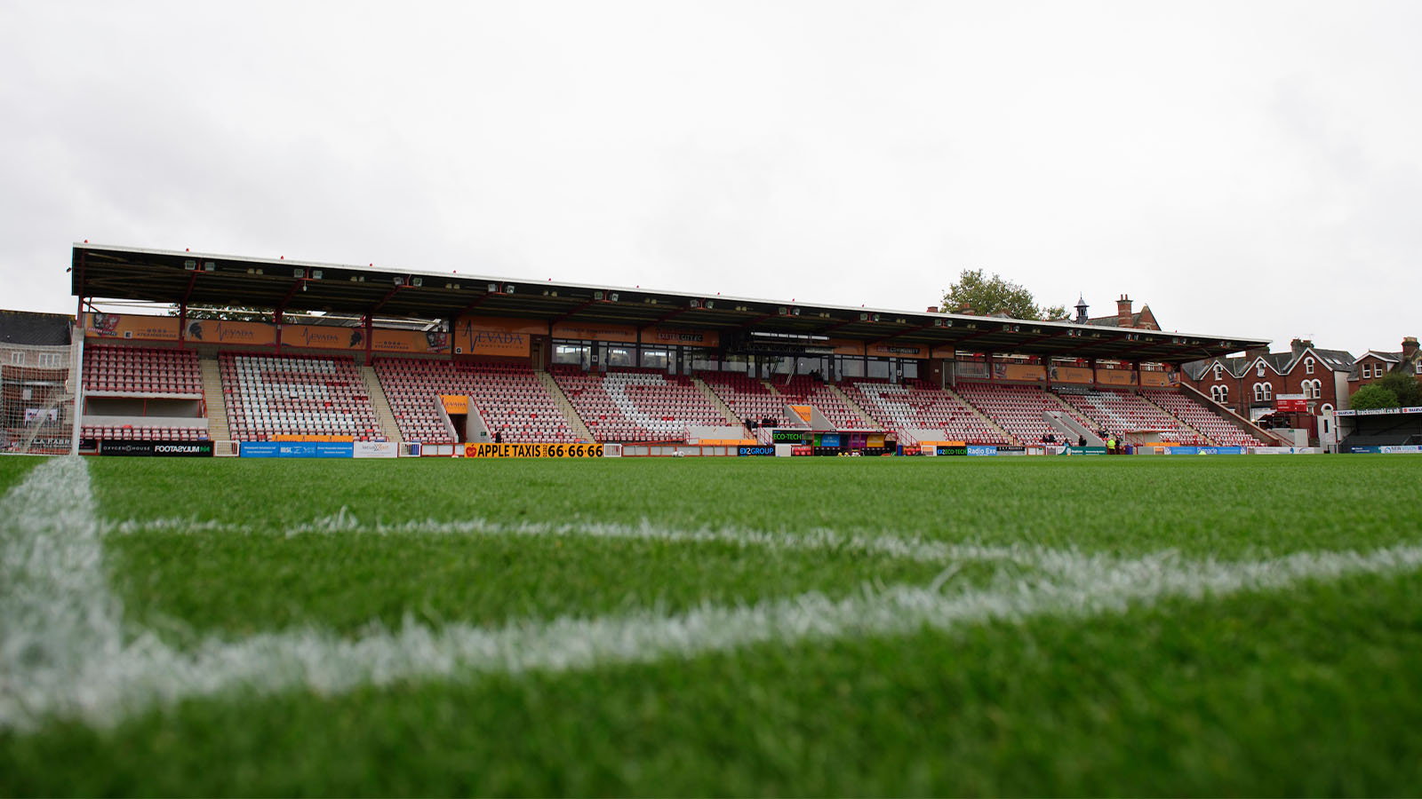 St James Park, the home of Exeter City