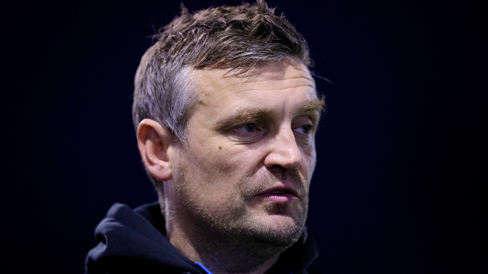 City head coach Michael Skubala during his side's game at Crawley Town.