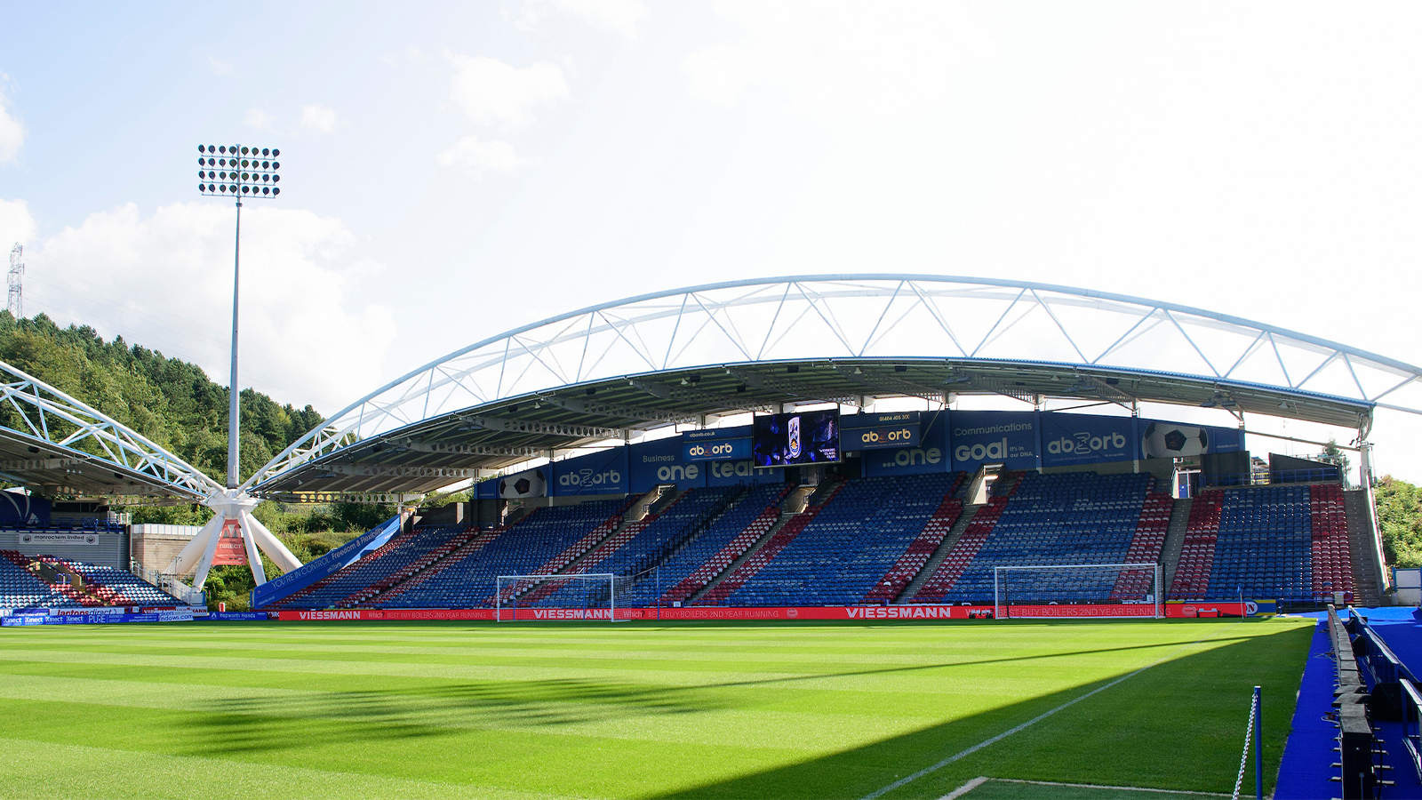 The John Smith's Stadium, home of Huddersfield Town