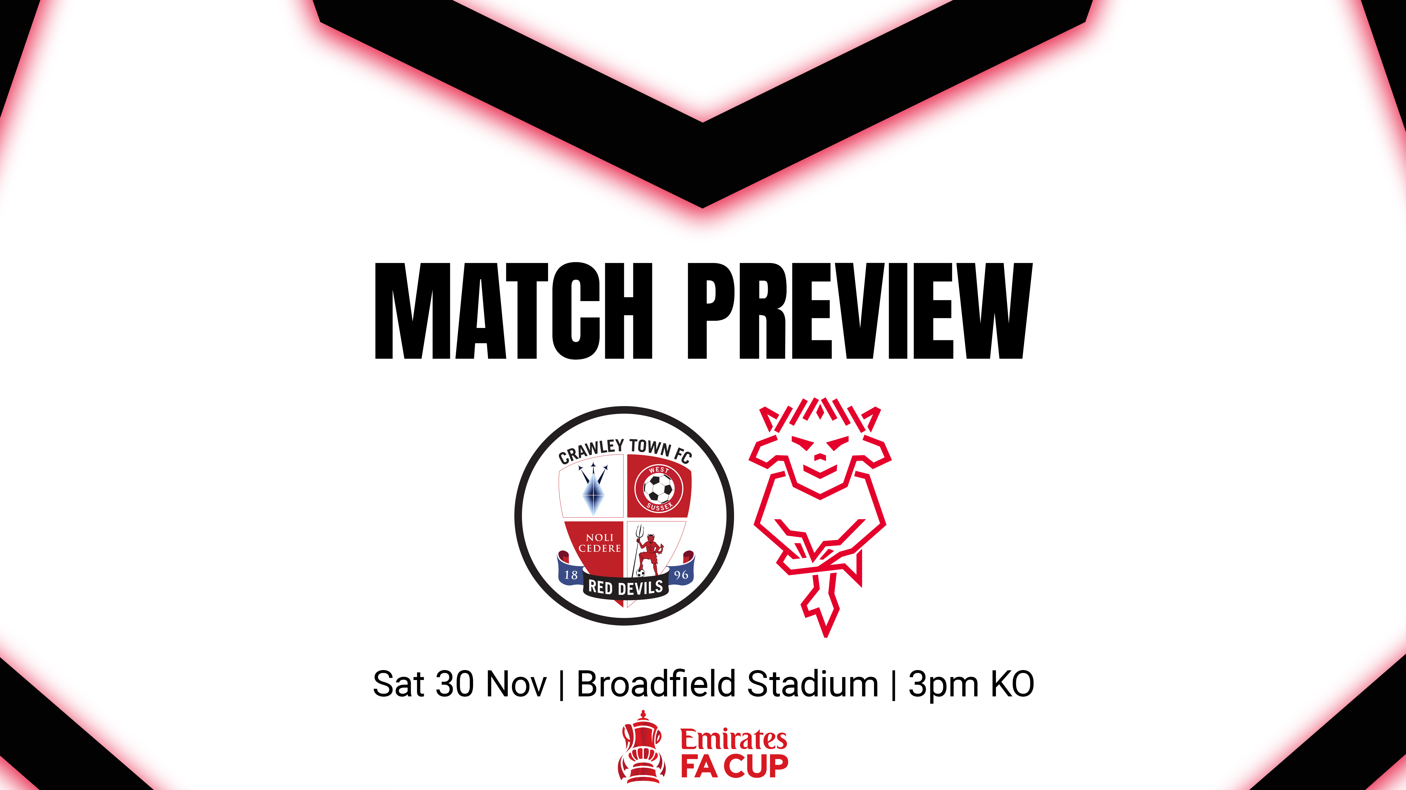 Match preview; Crawley Town vs Imps