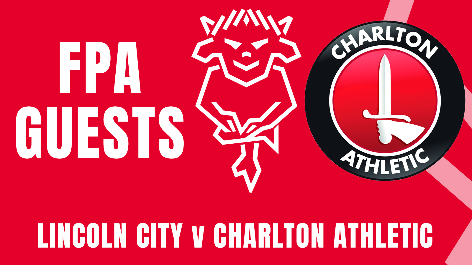 FPA guests vs Charlton Athletic