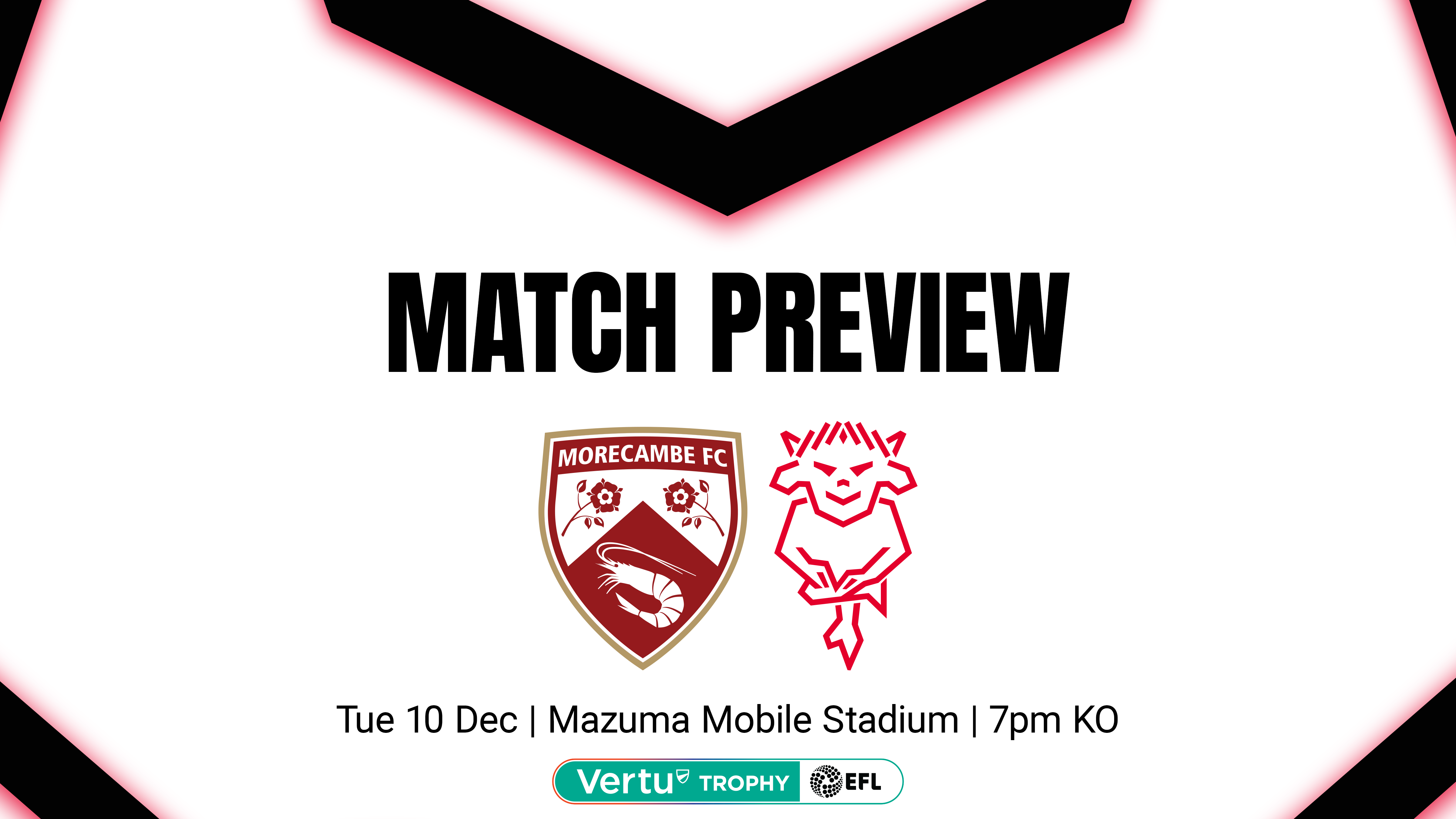 Morecambe preview.