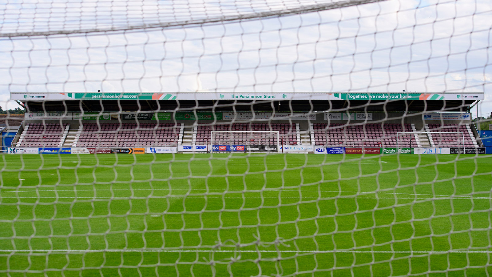 A view of Northampton Town's Sixfields Stadium