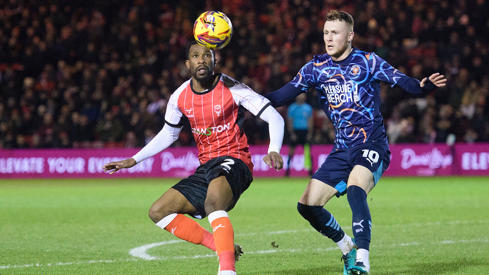 Tendayi Darikwa on the ball for City against Blackpool