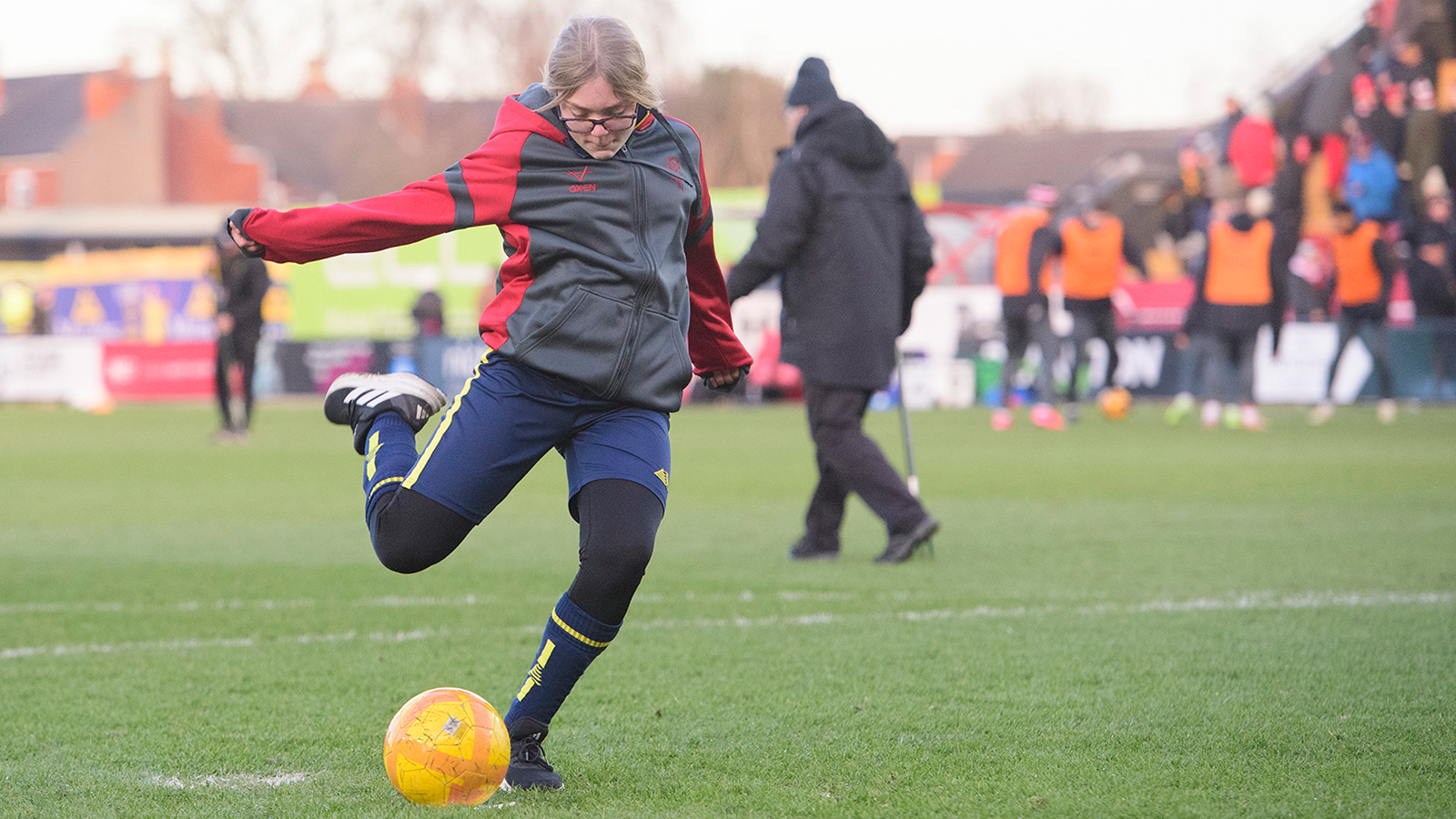 A matchday experience image from City's home game against Peterborough United.