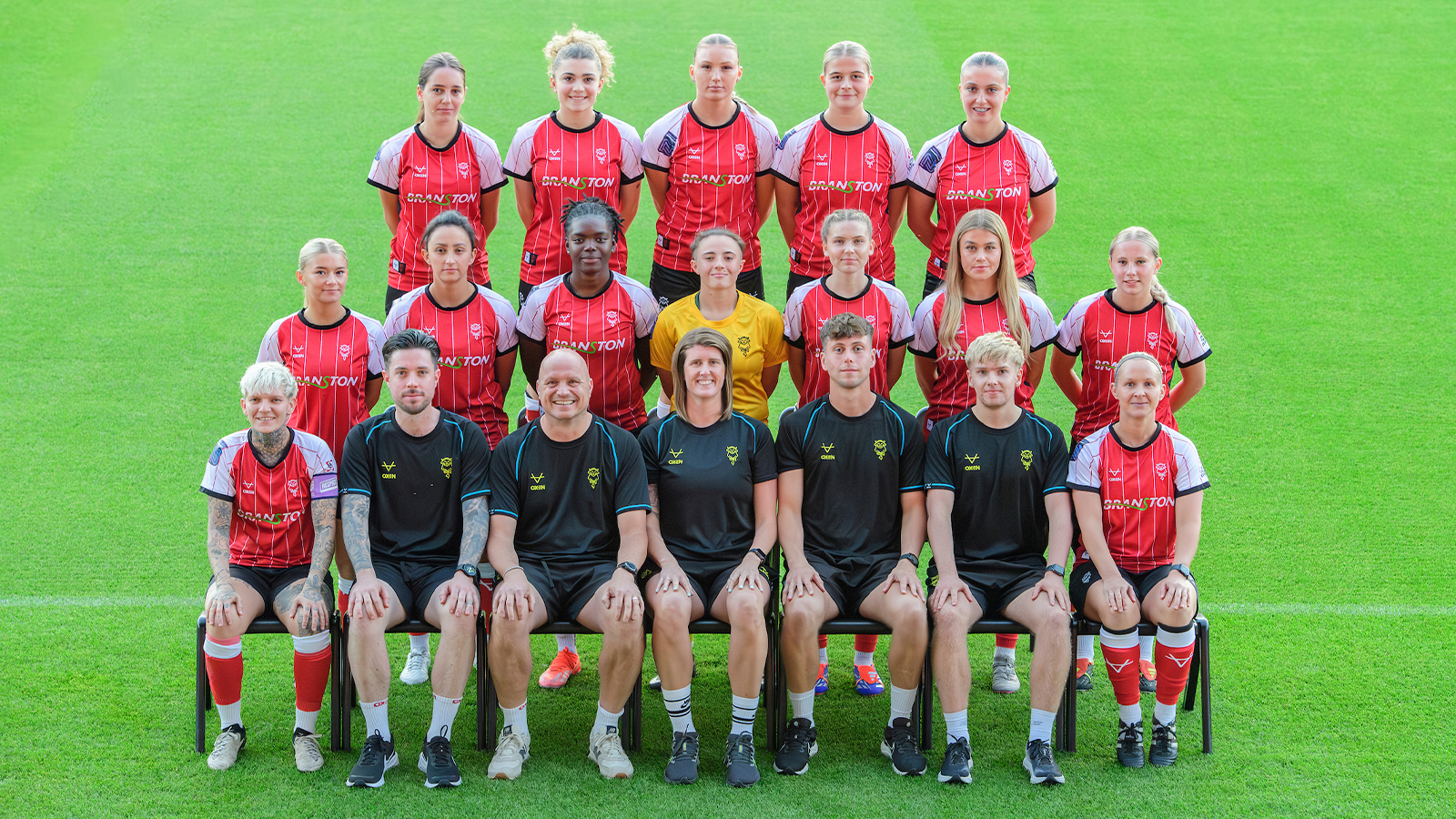 The Lincoln City women's team for 24/25