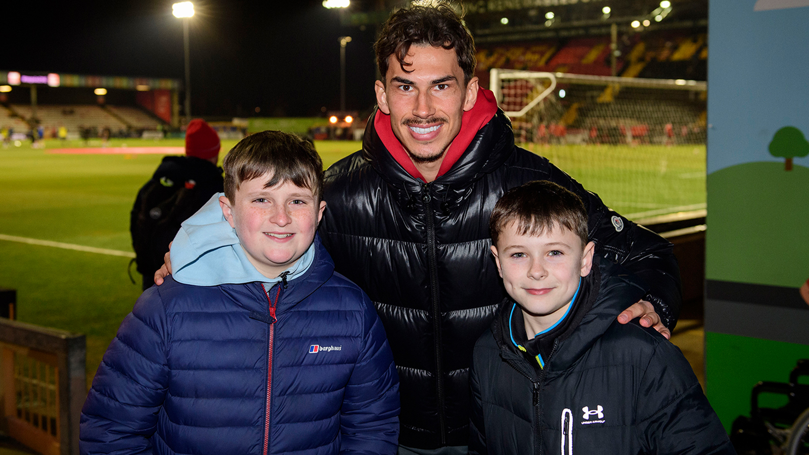 A fan image from City's 4-1 home win over Crawley Town.