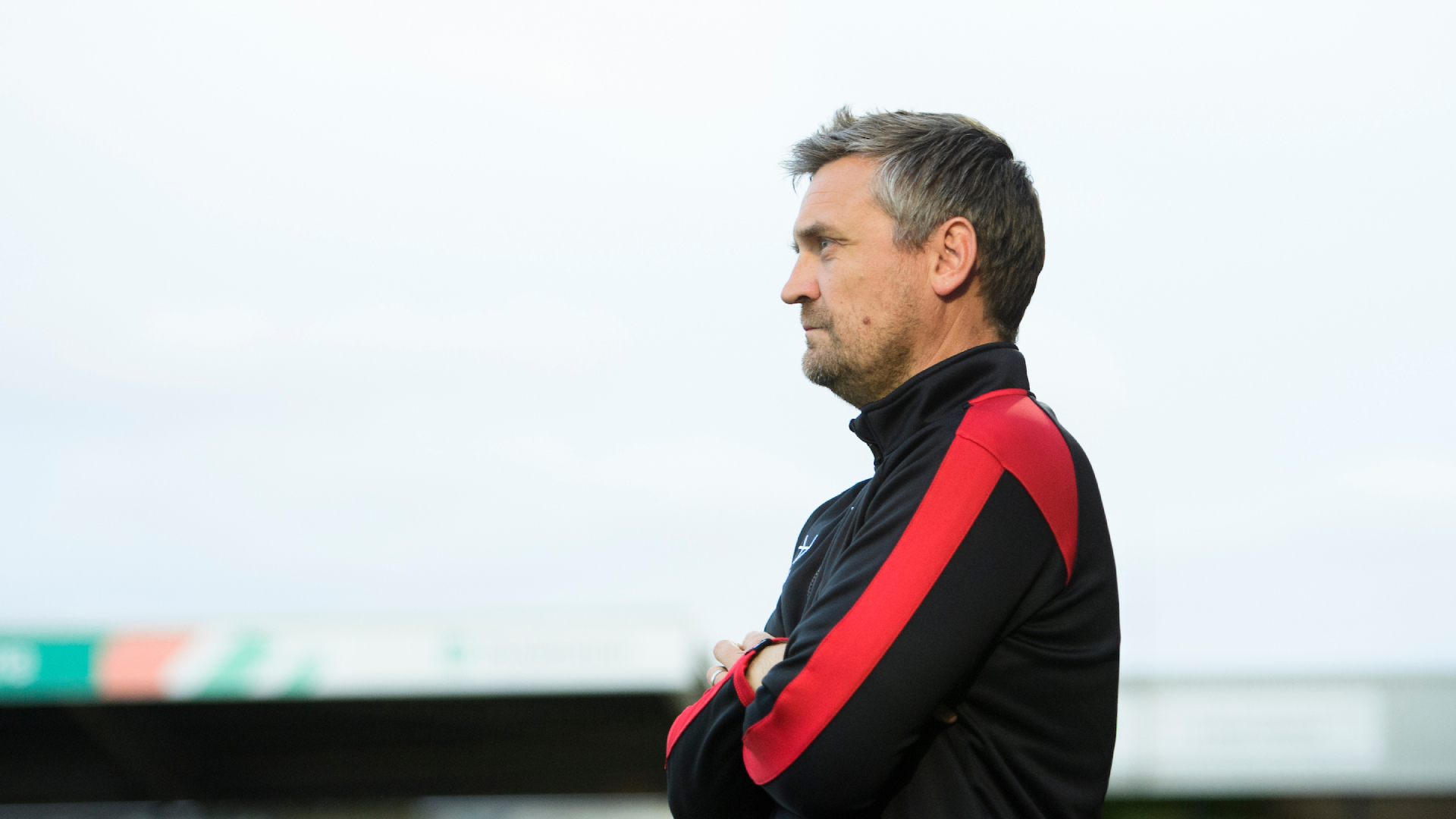Michael Skubala, head coach of Lincoln City during the EFL Sky Bet League One match between Northampton Town and Lincoln City at Sixfields Stadium, Northampton.