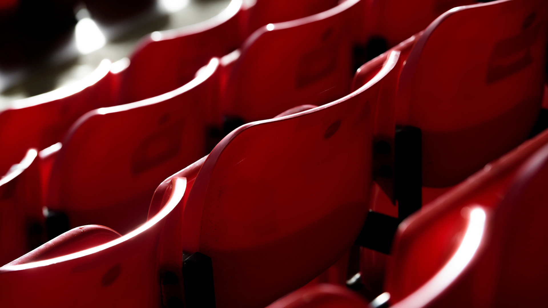 A general view of LNER Stadium, home of Lincoln City, showing red seats in the GBM Stand prior to the EFL Sky Bet League One match between Lincoln City and Stockport County at LNER Stadium, Lincoln.