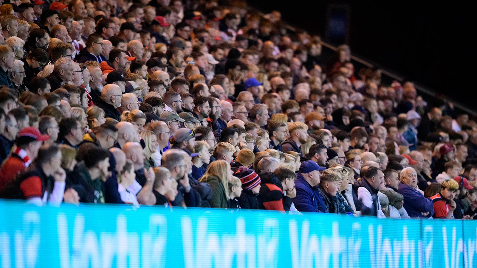 A fans image from City's home game against Manchester United U21s