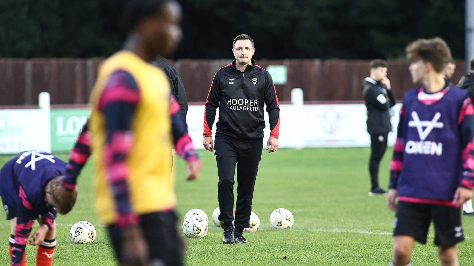 Sam Tillen, head coach of Lincoln City U18