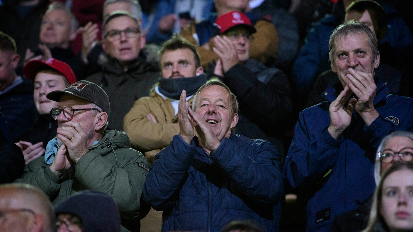 A fans image from the Imps’ away game at Bradford City