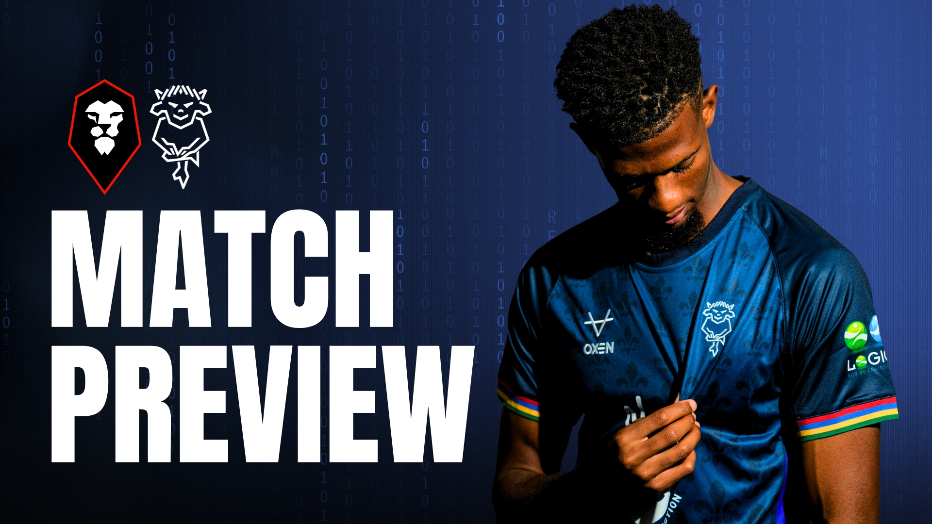 A match preview graphic for Salford City v Lincoln City on Saturday 1 November, 3pm KO.