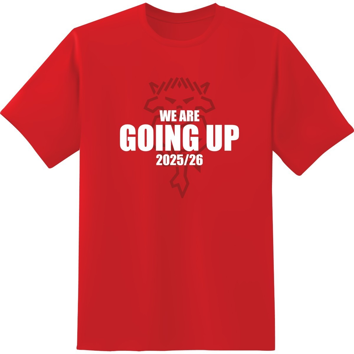 25/26 Promoted Block Tee Red