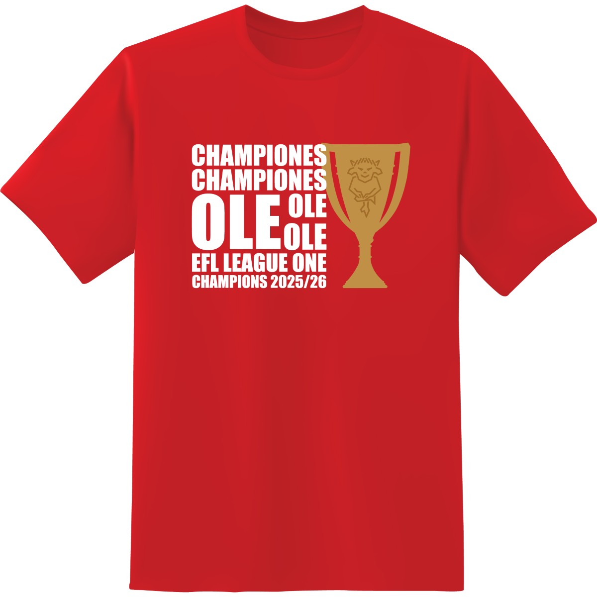 25/26 Championes Ole Tee Red