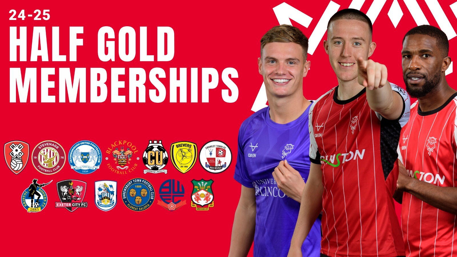 Give the gift of football | Lincoln City Football Club
