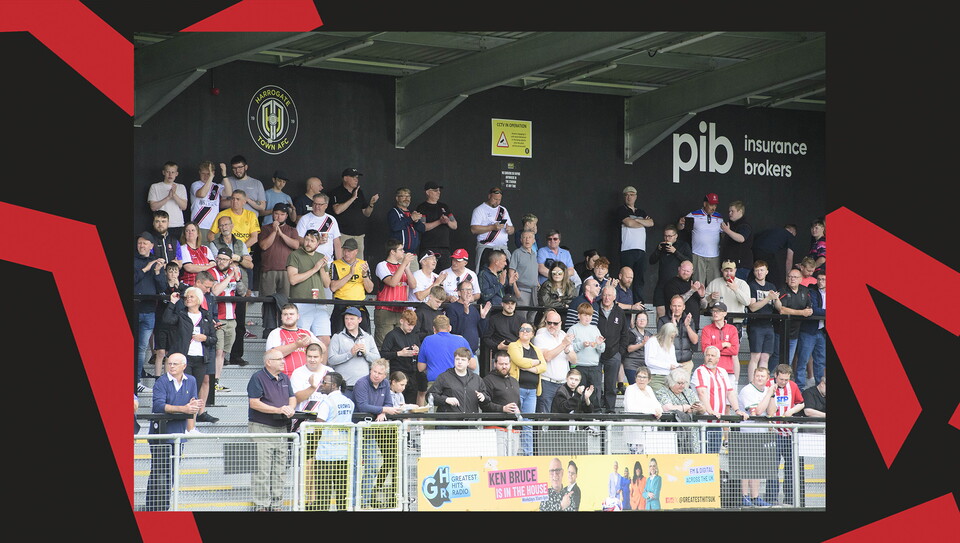 A fans photo from City's trip to Harrogate.