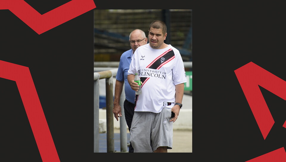 Fans at Boundary Park for Oldham Athletic vs Lincoln City