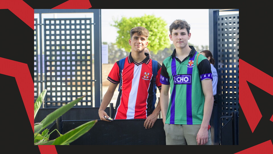 Lincoln City fans during the friendly against Preston North End