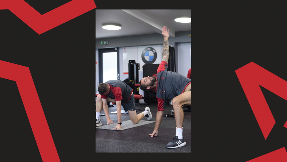 City players train at the Soper of Lincoln Elite Performance Centre.