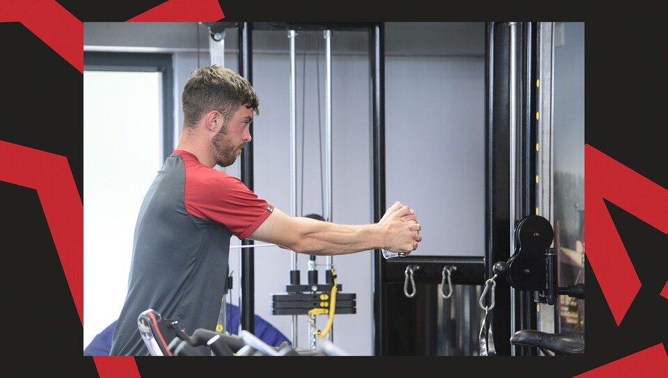 City players train at the Soper of Lincoln Elite Performance Centre.