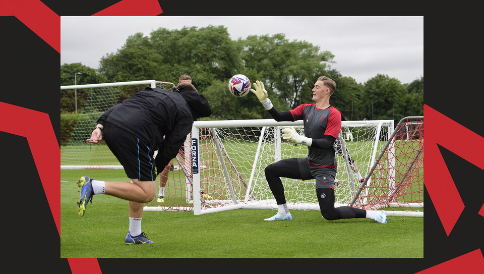 City players train at the Soper of Lincoln Elite Performance Centre.