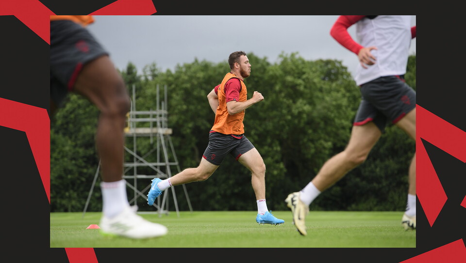 City players train at the Soper of Lincoln Elite Performance Centre.