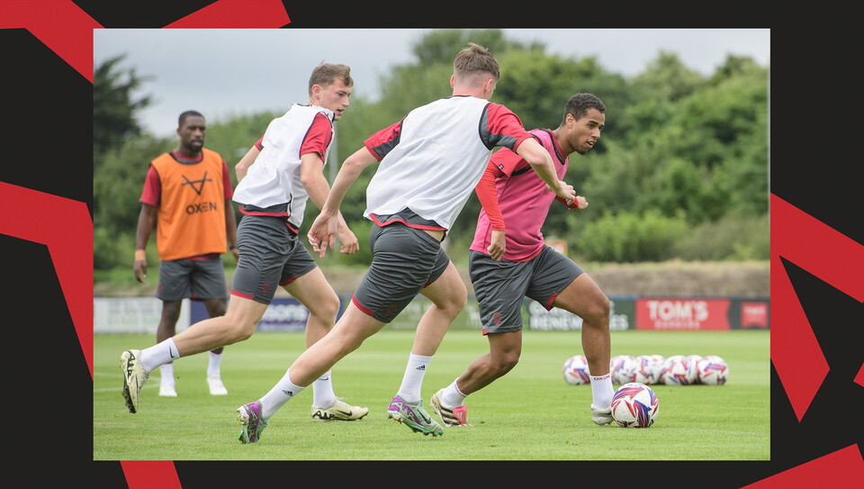 City players train at the Soper of Lincoln Elite Performance Centre.