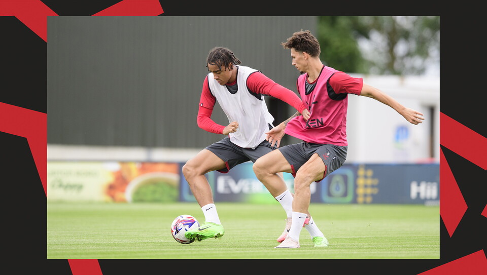 City players train at the Soper of Lincoln Elite Performance Centre.