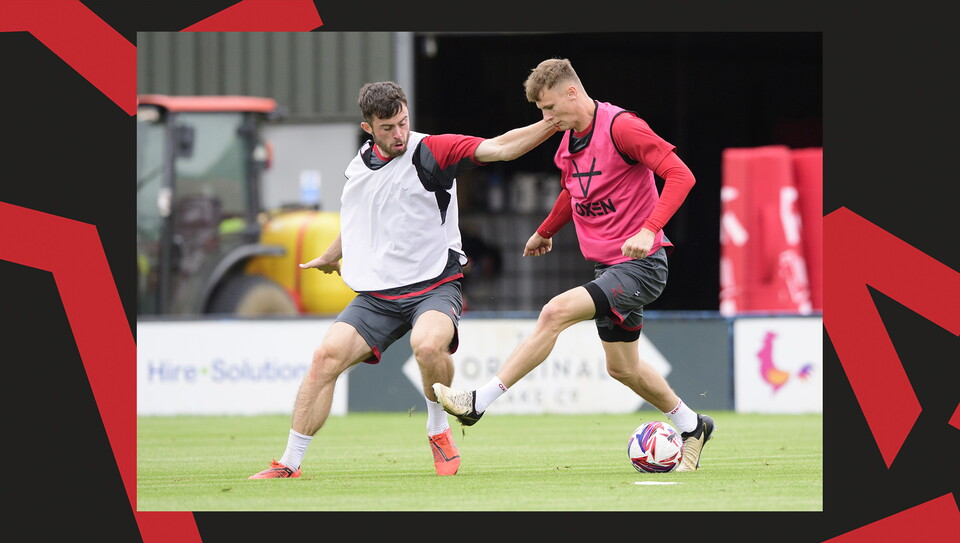City players train at the Soper of Lincoln Elite Performance Centre.