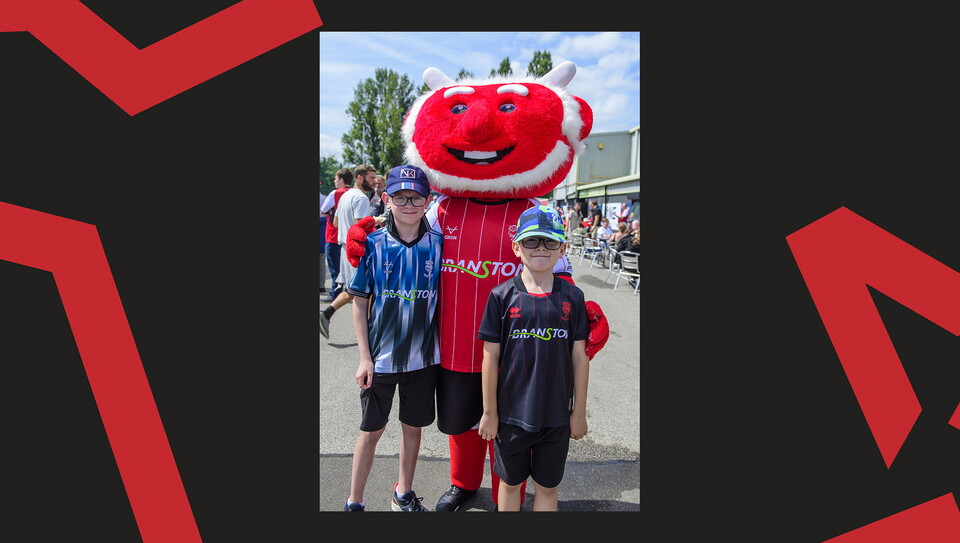 City supporters pictured at the game against Arsenal U21.