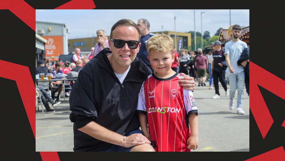 City supporters pictured at the game against Arsenal U21.