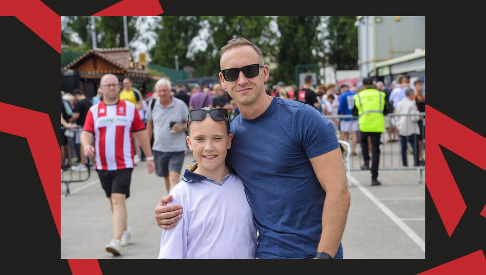 City supporters pictured at the game against Arsenal U21.