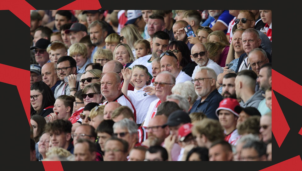 City supporters pictured at the game against Arsenal U21.