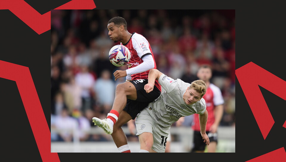 An image from City's home game against Barnsley