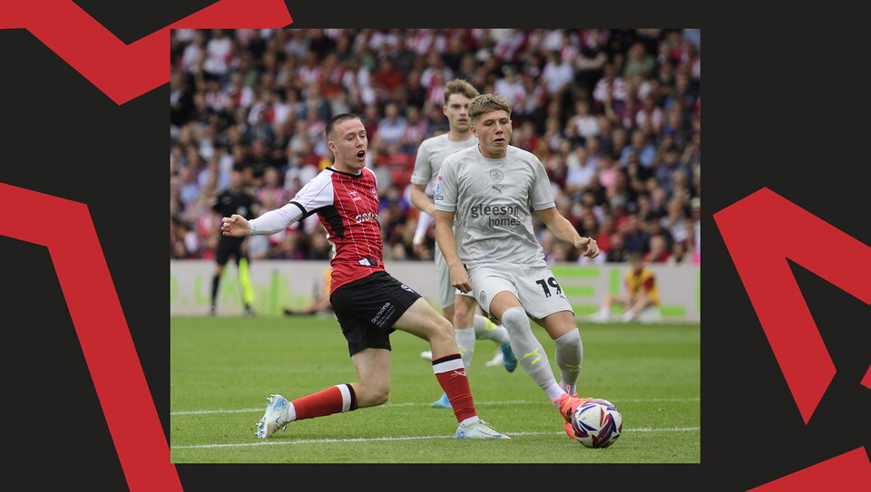 An image from City's home game against Barnsley