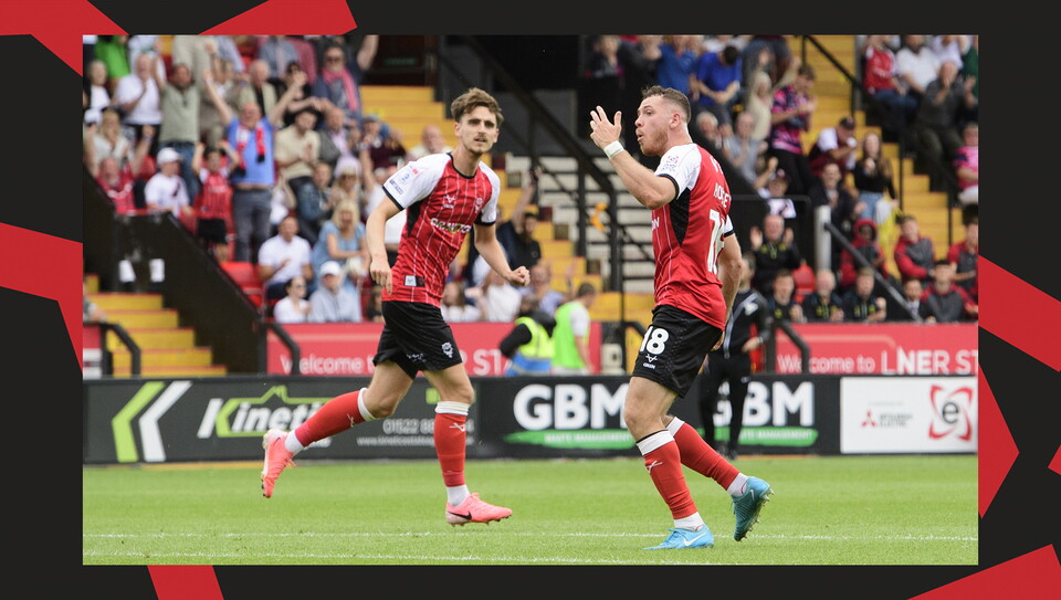 An image from City's home game against Barnsley
