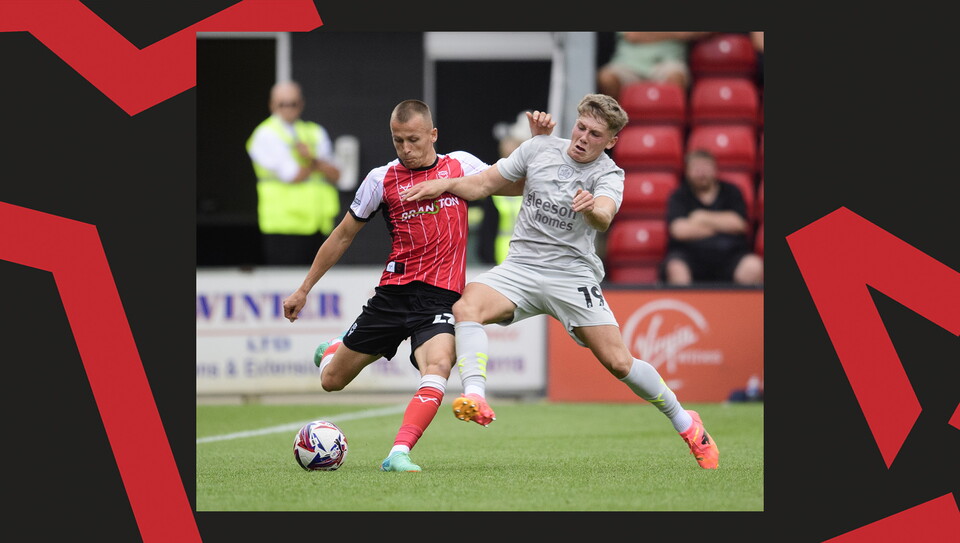 An image from City's home game against Barnsley