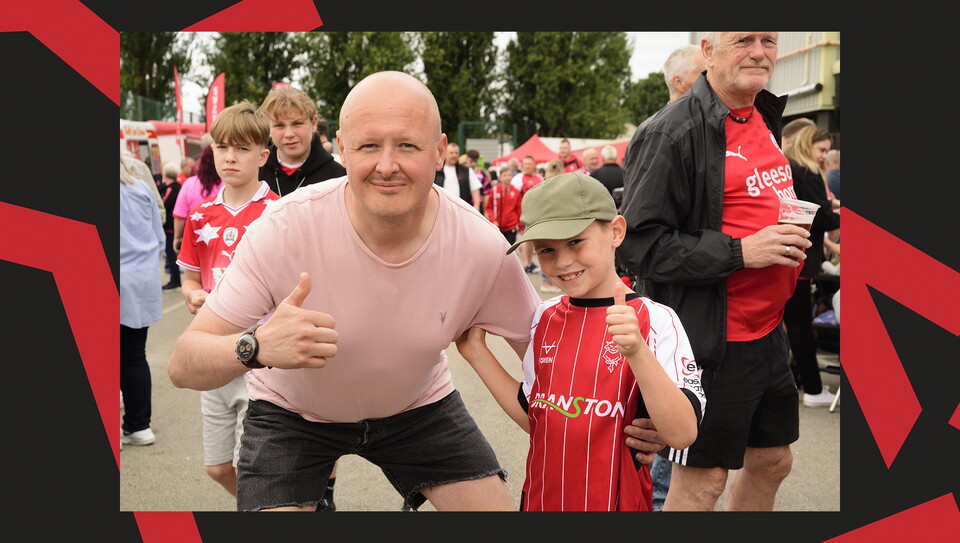 A fans photo from Lincoln City v Barnsley at the LNER Stadium.