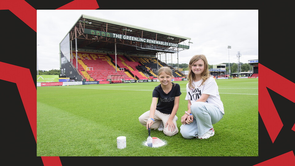 A fans photo from Lincoln City v Barnsley at the LNER Stadium.