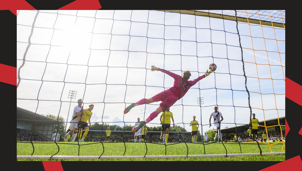 An image from City's 3-2 away win at Burton Albion.