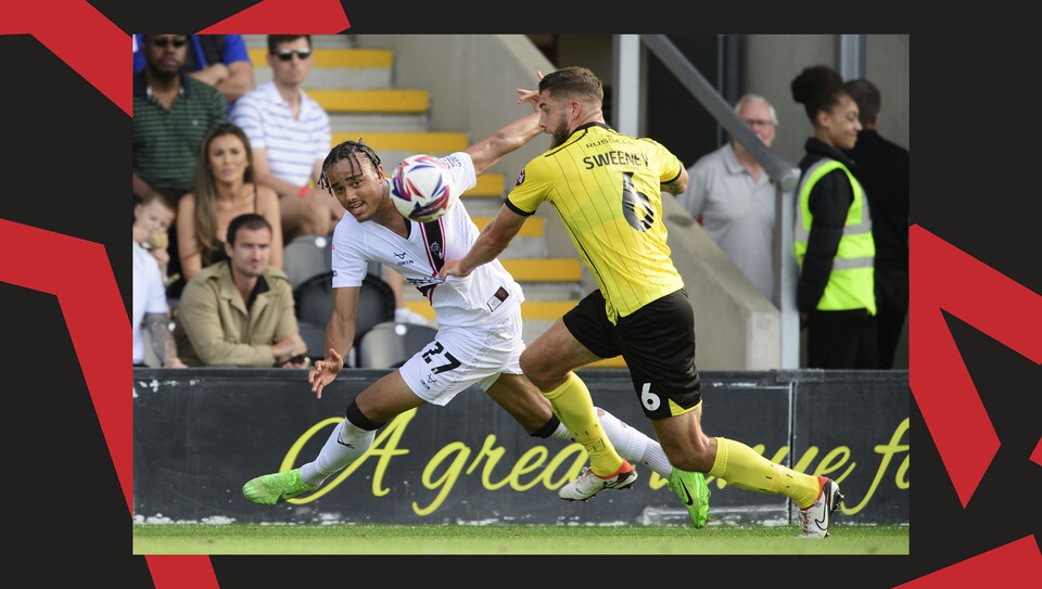 An image from City's 3-2 away win at Burton Albion.