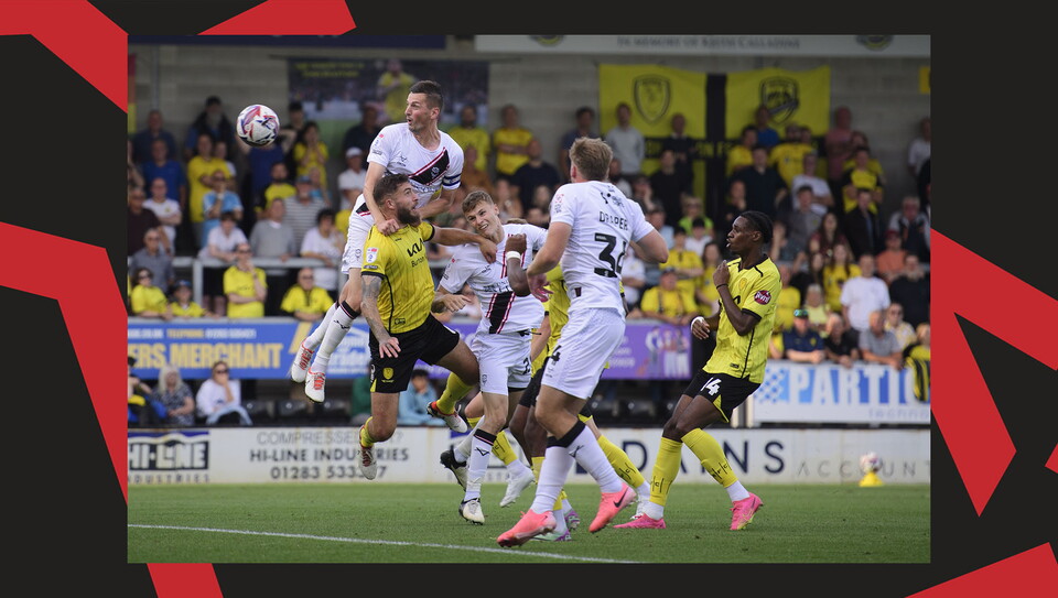 An image from City's 3-2 away win at Burton Albion.