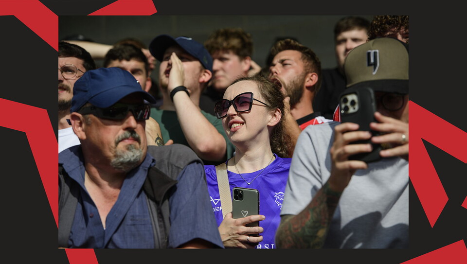Fan images from City's 3-2 away win at Burton Albion.