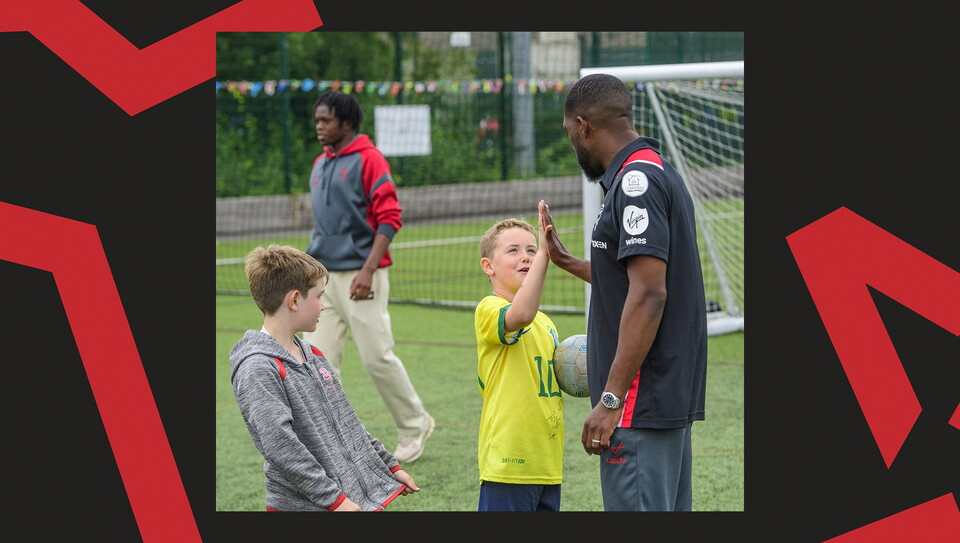 Players visit Holiday Club